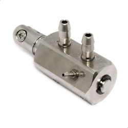Conjunto Válvula Ar Rotação Pedal Chip Blower - Gnatus