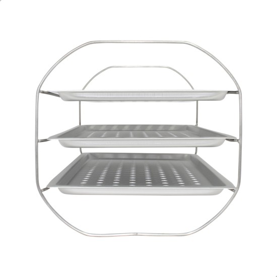 Kit Suporte Com Bandejas Autoclave 21L - Saevo / Dabi / D700