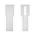 Kit 10 Isolador Faston Macho Serie 2,8