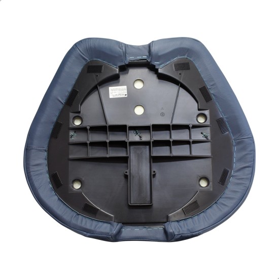 Estofamento Croma Couro Azul Marinho Easy Fix - Dabi