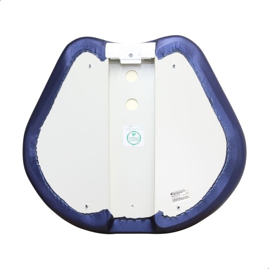 Estofamento Croma PVC Azul Marinho Encosto Parafusado - Dabi/D700