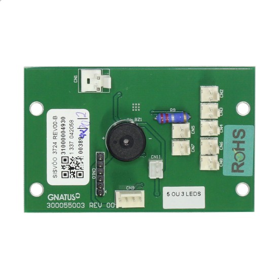 Placa Cabeçote Refletor Sirius 5 Leds - Gnatus