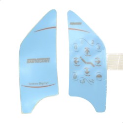 Conjunto Etiquetas Equipo Techno Destro - Dabi