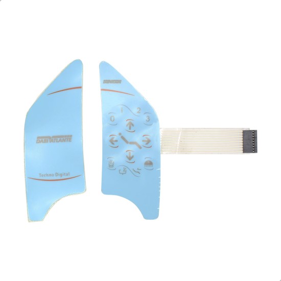 Conjunto Etiquetas Equipo Techno Destro - Dabi