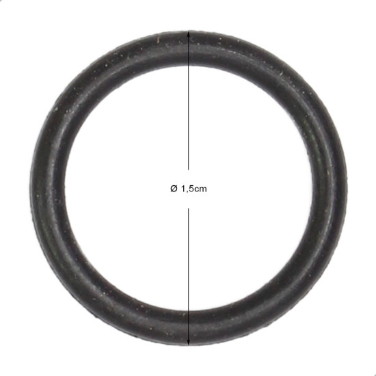 Kit com 6 Anel Parker 2-014 Int.12,49 W1,79 C-1 N