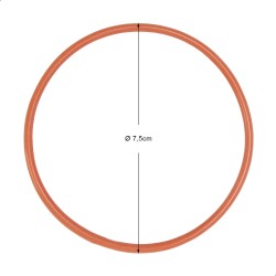 Anel Oring 75X2.5 Silicone P/ Compressor - Chiaperini