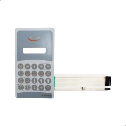 Teclado Membrana Painel Comando Raio-X Hasteflex 100 - Dabi
