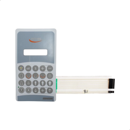 Teclado Membrana Painel Comando Raio-X Hasteflex 100 - Dabi