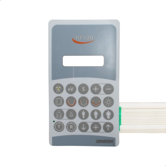 Teclado Membrana Painel Comando Raio-X Hasteflex 100 - Dabi