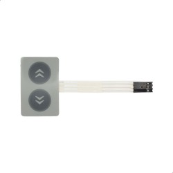 Teclado Membrana Branco Apoio de ME - Dabi