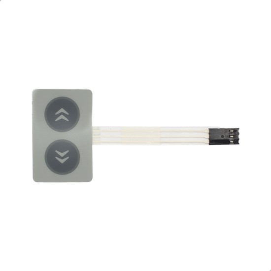 Teclado Membrana Branco Apoio de ME - Dabi