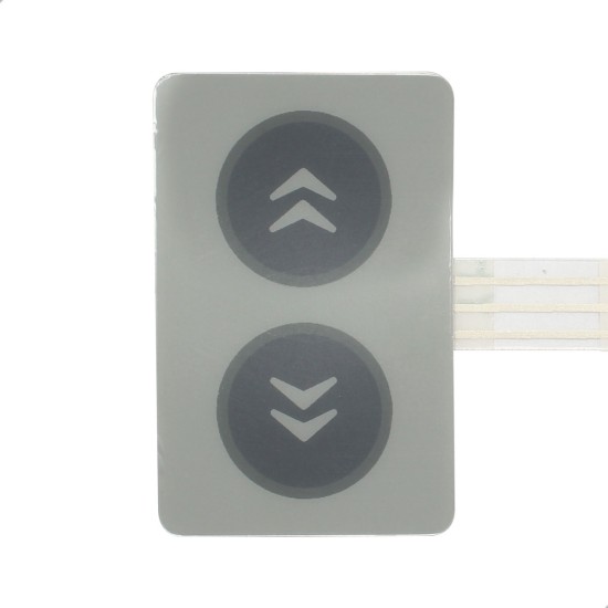 Teclado Membrana Branco Apoio de ME - Dabi