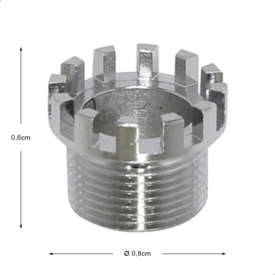 Encaixe Fixo Contra Angulo X1 Lt/Pb (Transfering Shaft) - Gnatus