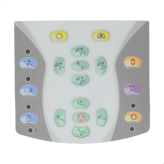 Lexan Painel Comando Equipo S500 - Saevo