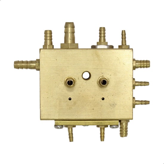 Bloco de Distribuição Ar/Água 12 Vias da Unidade Hidrica MPII - Cristófoli