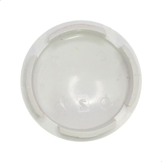 Tampa Acabamento Branco Horizontal Equipo Gelo - Dabi