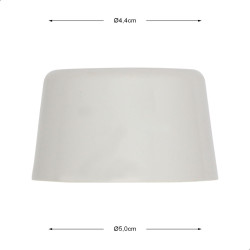 Bucha Acabamento Braço Refletor Branco - Dabi