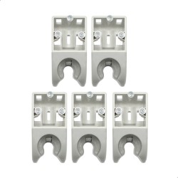 Kit 5 Suportes Ponta Aro EQ Syncrus Cinza s/ Válvula - Gnatus