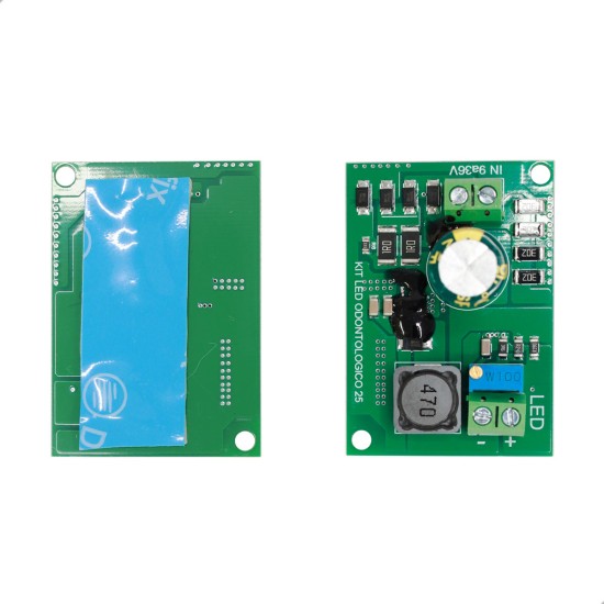 Kit Canhão Led p/ Refletor 12V 24V c/ Regulagem - Dabi / Gnatus / Kavo