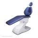 Estofamento S200 PVC Azul Marinho Encosto Parafuso - Saevo