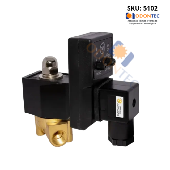 PURGADOR ELETRÔNICO PARA COMPRESSOR ROSCA 1/4 Bsp 127V