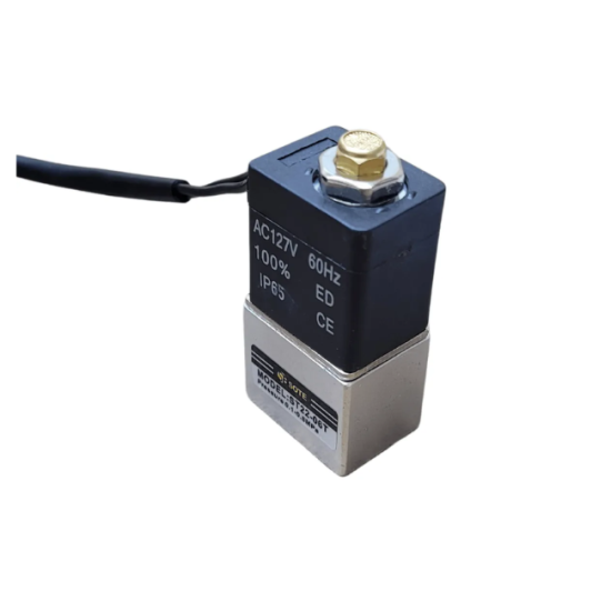 VALVULA SOLENOIDE 127v 1/8 DIRECIONAL ALIVIO COMPRESSOR AR CHIAPERINI