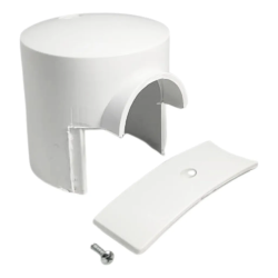 Cj Tampas Cabecote Refletor Reflex Dabi Branco 