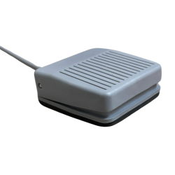 PEDAL ODONTOLÓGICO DE COMANDO ELETRICO (LIGA/DESLIGA) CINZA
