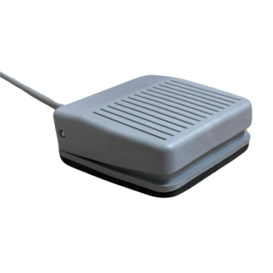 PEDAL ODONTOLÓGICO DE COMANDO ELETRICO (LIGA/DESLIGA) CINZA