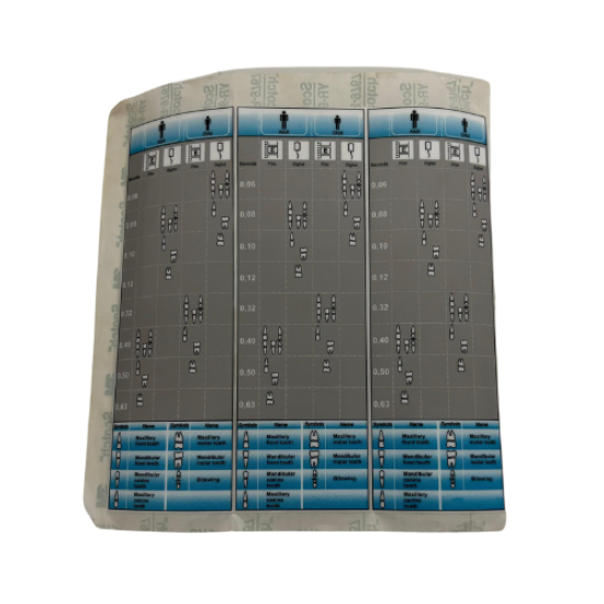 TAB TEMP RADIOGR PAINEL ELETRONICO RX