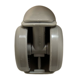 Rodizio Mocho Odontológico Dabi/gnatus Baseflex 50mm Cinza R