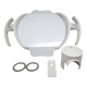 Kit CJ Moldura cabeçote refletor reflex LD Dabi