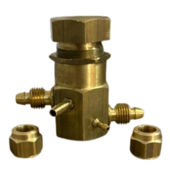 VALV REGUL I AR SER 2 NIPLES (2,7X1,6MM)