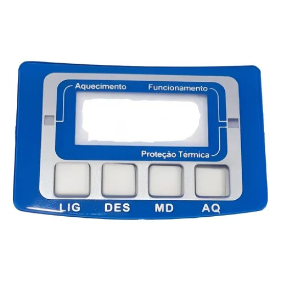 TECLADO MEMBRANA AZUL ULTRASSOM TECLA ALTA